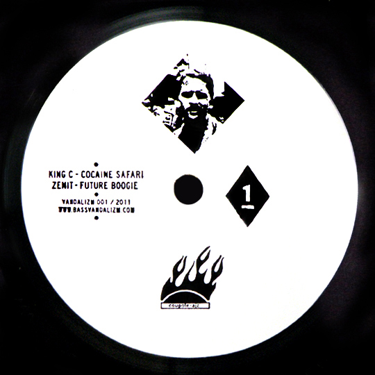 vandalizm record covers handmate, sticked on photograph stamped labels pxp atelyeah